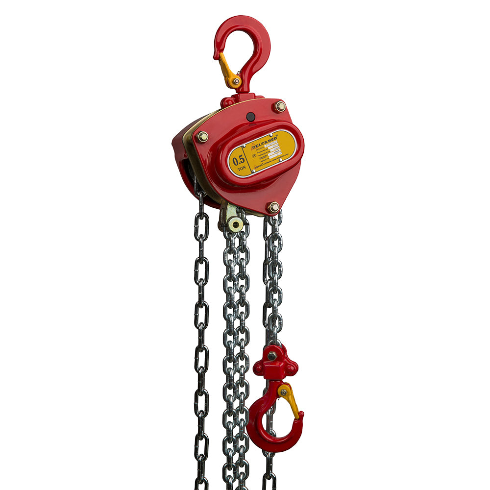 DELTA RED Premium handketting takel 0.5 ton