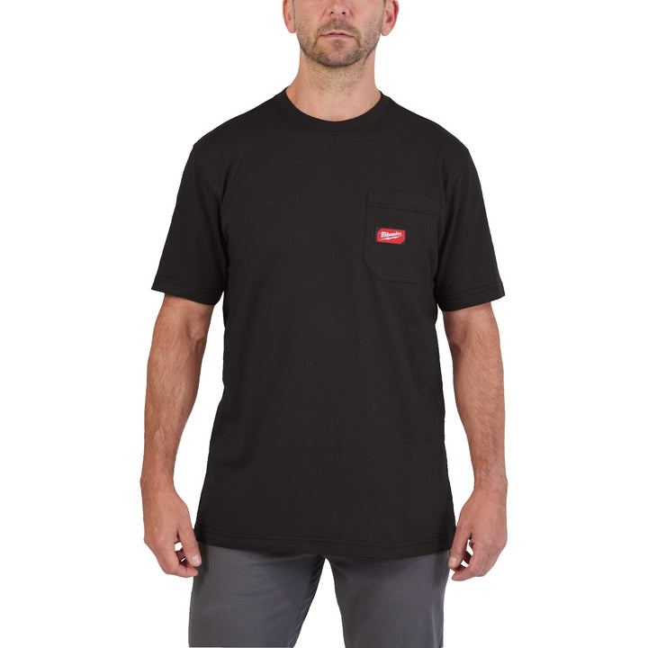 Work T-shirt zwart L - 1 stuk