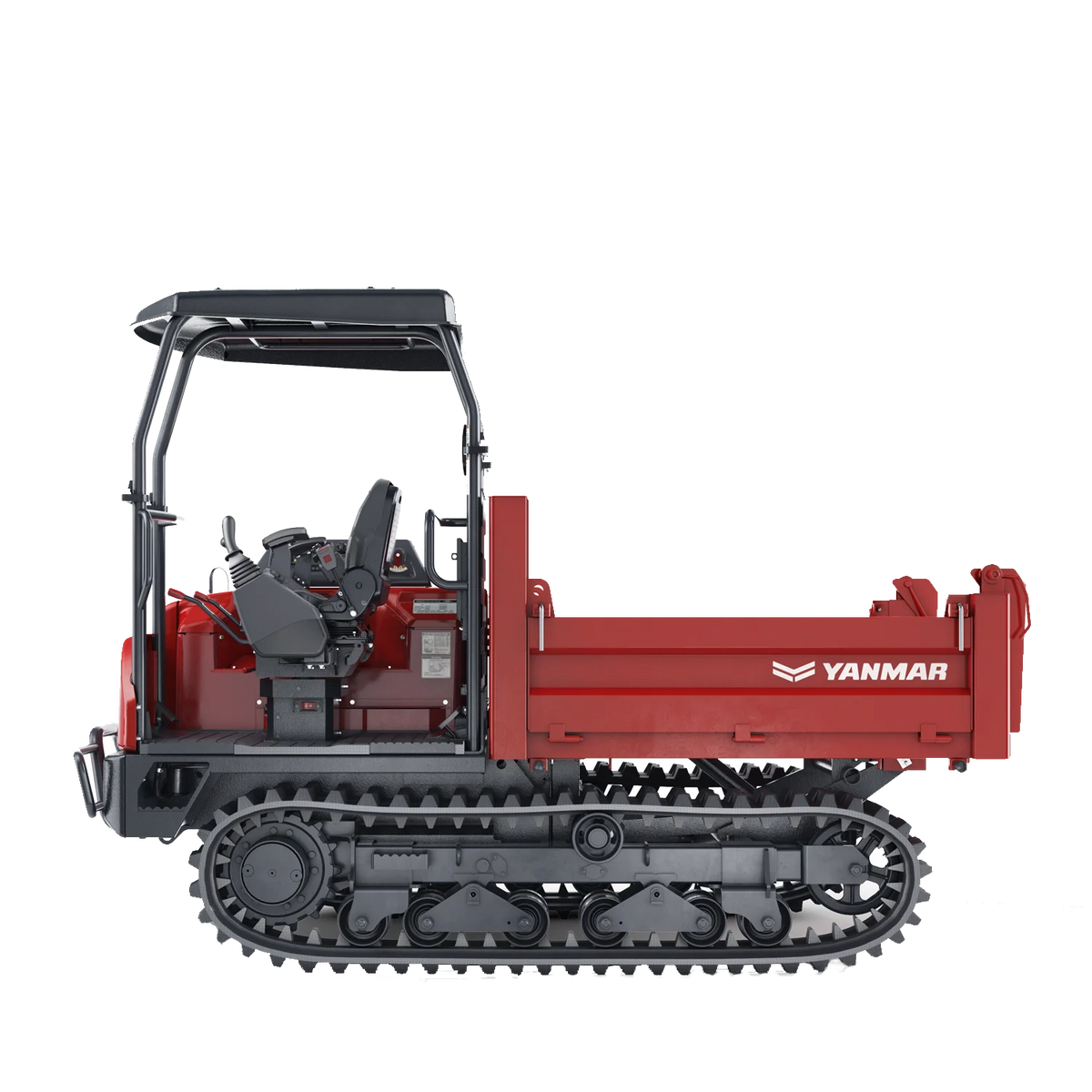 Verhuur rupsdumper 1500ltr