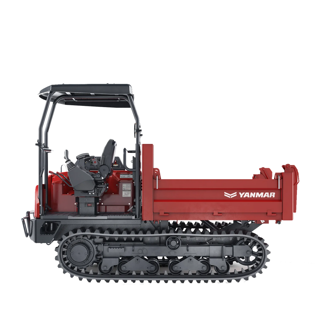 Verhuur rupsdumper 1500ltr